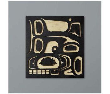 12" Wall Plaque - Killer Whale by Raven Wolden