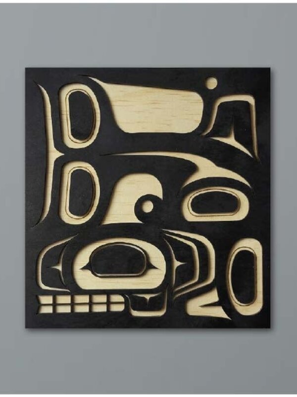 12" Wall Plaque - Killer Whale by Raven Wolden