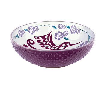 Large Porcelain Art Bowl Hummingbird Francis Dick