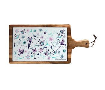 Serving Board - Hummingbirds by Nikki LaRock