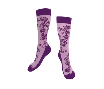 Art Socks - Ojibwe Florals by Storm Angeconeb S