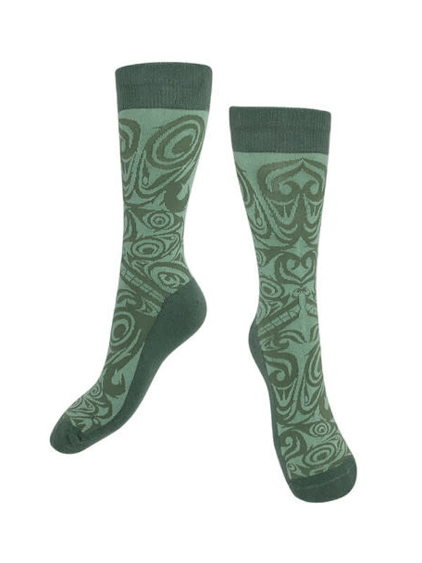 Art Socks - Urban Wolf by Maynard Johnny Jr L