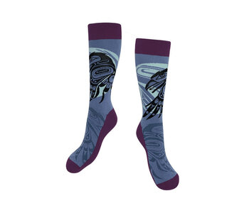 Art Socks - Raven Moon by Allan Weir L