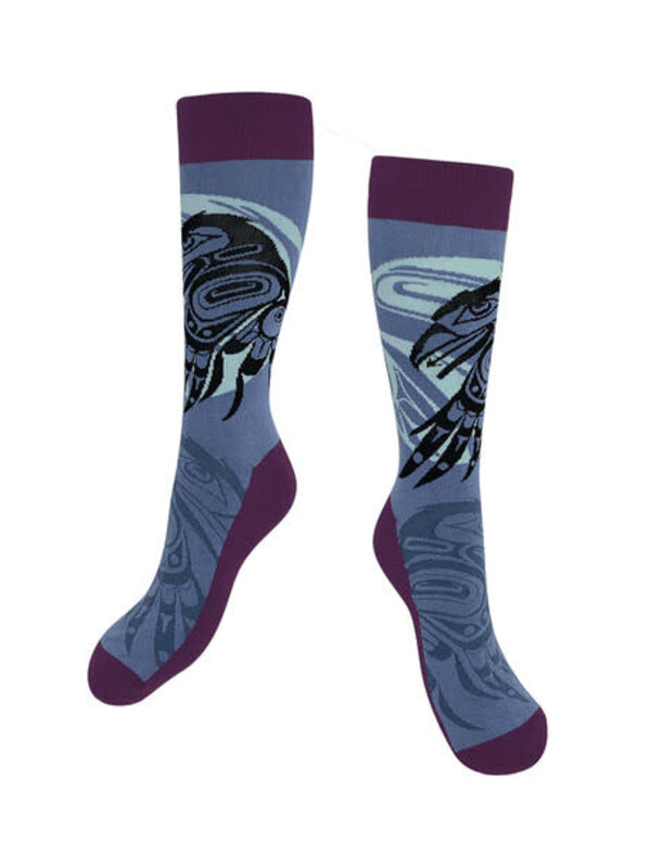 Art Socks - Raven Moon by Allan Weir L