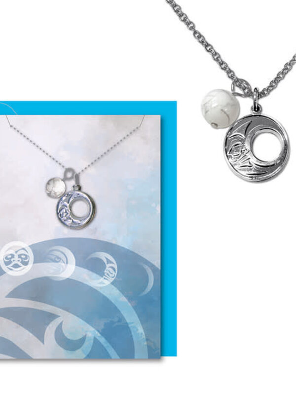 Healing Necklace - Moon by Maynard Johnny Jr