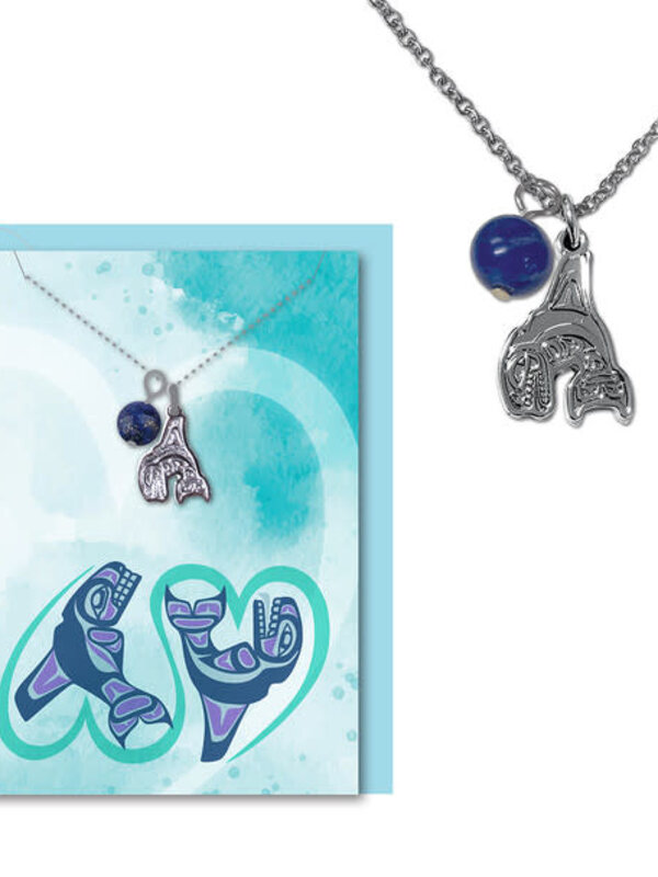 Healing Necklace - Whale by Paul Windsor