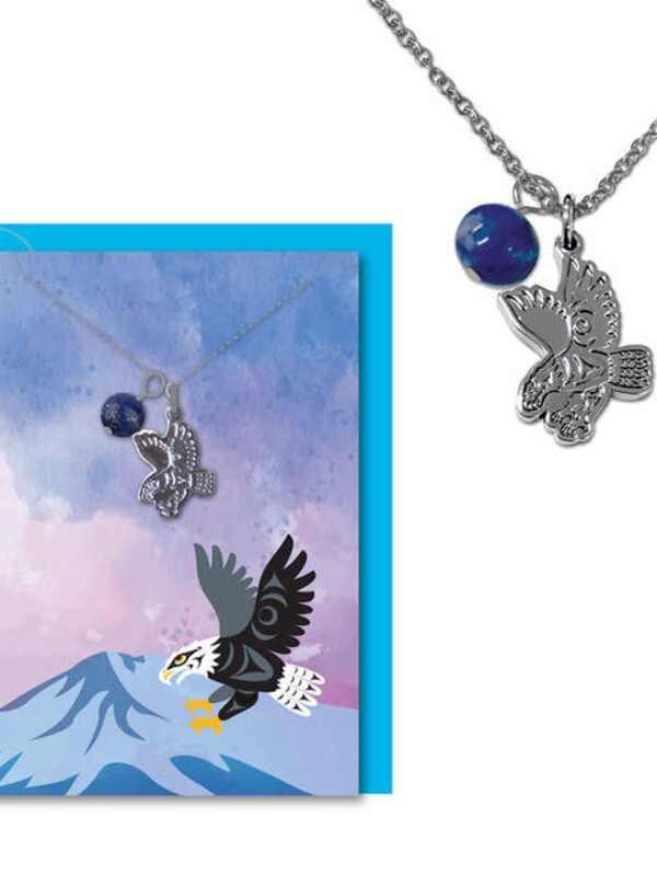 Healing Necklace - Spoqes (Eagle) by Terry Horne