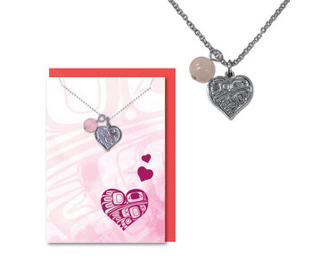 Healing Necklace - Hummingbird Heart by Gordon White