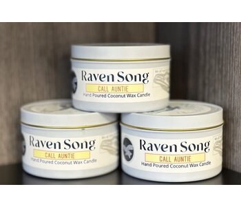 Raven Song Hand Poured Soy Candle -  Call Auntie