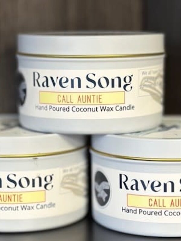 Raven Song Hand Poured Soy Candle -  Call Auntie