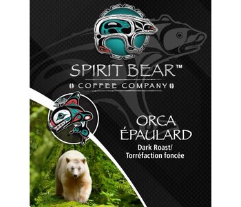 Spirit Bear Coffee Ground 400 g. Orca Dark Roast