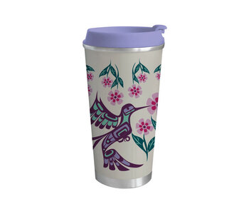 Art Travel Mug (18oz) - Hummingbird by Francis Dick
