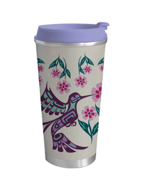 Art Travel Mug (18oz) - Hummingbird by Francis Dick