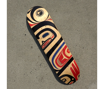 Size 8.0 Skateboard Deck - Box Design (traditional) by Rico Worl