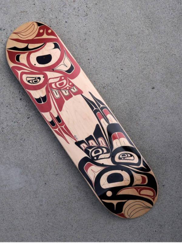 Size 8.0 Skateboard Deck - Big Flirt design by Ronnie Fairbanks