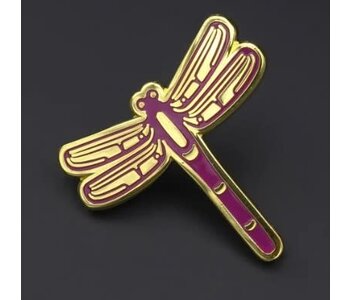 Lapel Pin Dragonfly by Rico Whorl