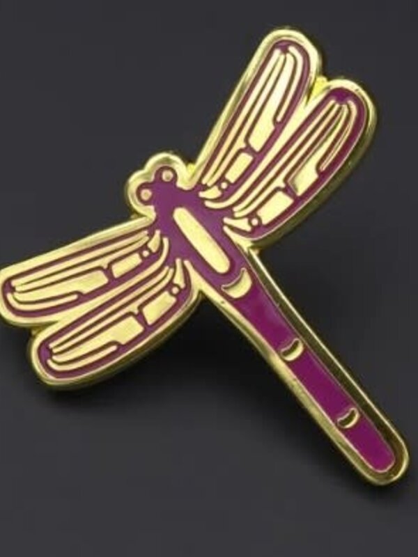 Lapel Pin Dragonfly by Rico Whorl