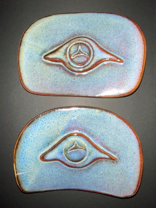Hand Made Trinket / Soap dishes by Cynthia Robinson