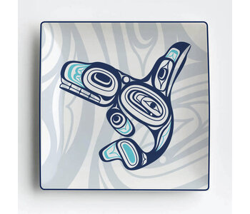 Serving Plate - Whale by Ernest Swanson