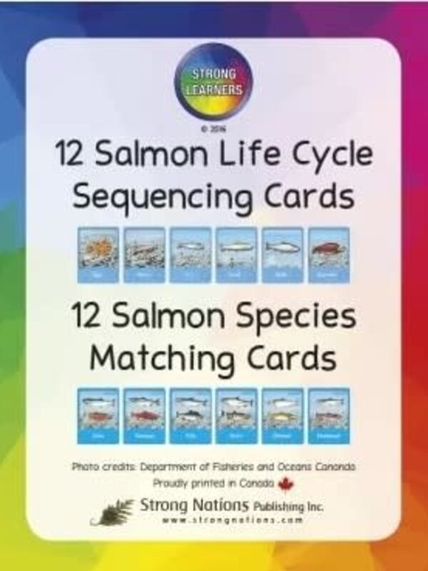 Strong Learners Memory Matching and Life Cycle Cards: Salmon