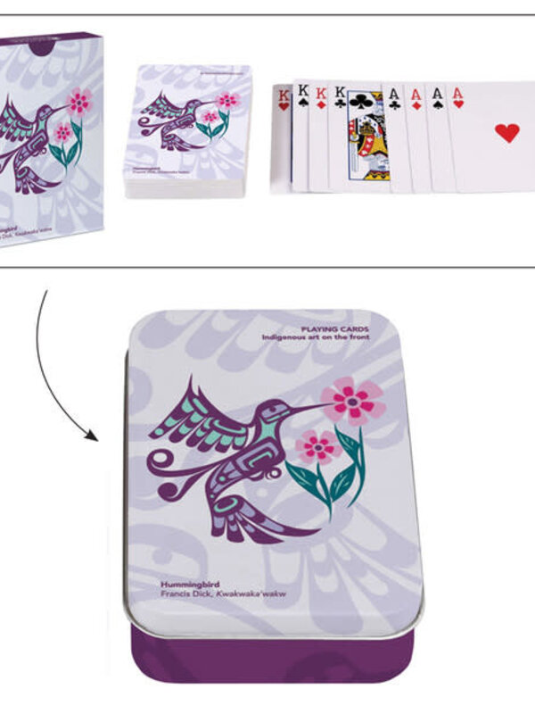Playing Cards - Hummingbird by Francis Dick