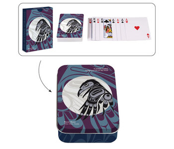 Playing Cards - Raven Moon by Allan Weir