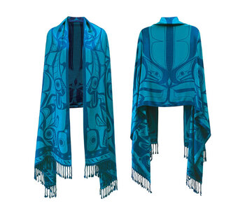 Shawl - Orca Song by Morgan Asoyuf