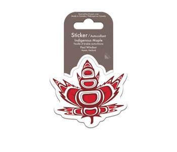 Indigenous Maple sticker by Paul Windsor