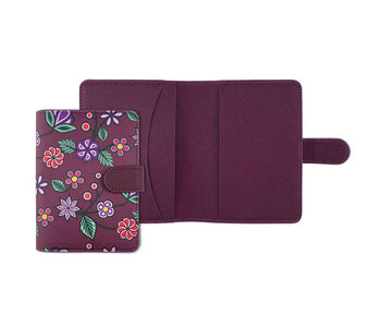 Passport Holder - Ojibwe Florals by Storm Angeconeb