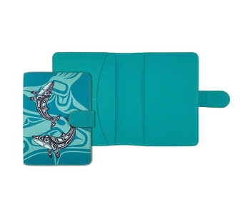 Passport Holder - Humpback Whale by Gordon White