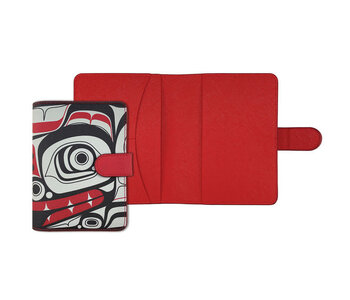 Passport Holder - Matriarch Bear by Morgan Asoyuf