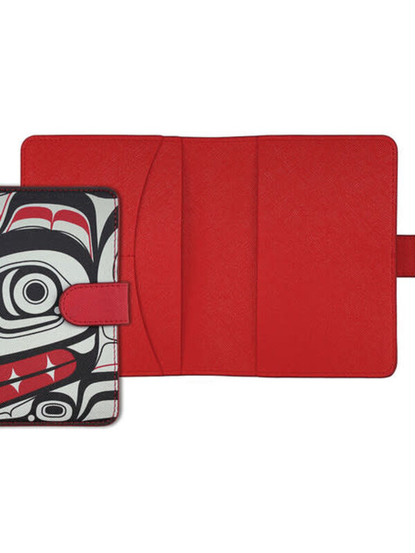 Passport Holder - Matriarch Bear by Morgan Asoyuf