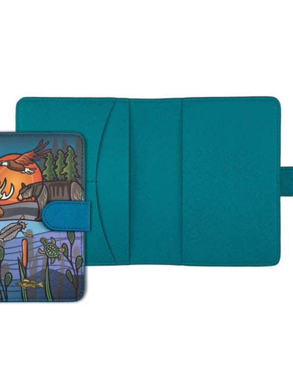 Passport Holder - All My Relatives by  Storm Angeconeb