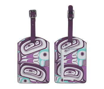 Luggage Tag - Butterfly by Morgan Asoyuf