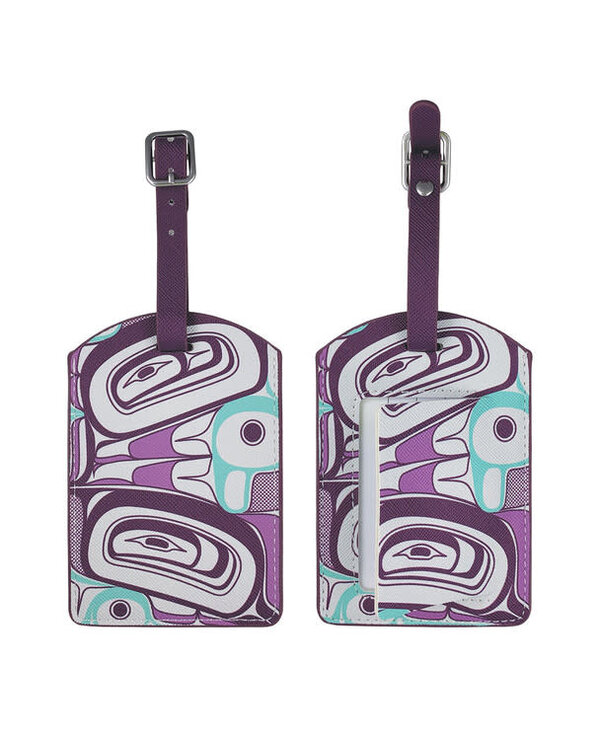 Luggage Tag - Butterfly by Morgan Asoyuf