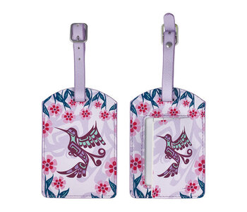 Luggage Tag - Hummingbird by Francis dick
