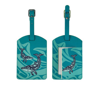 Luggage Tag - Humpback Whale by Gordon White