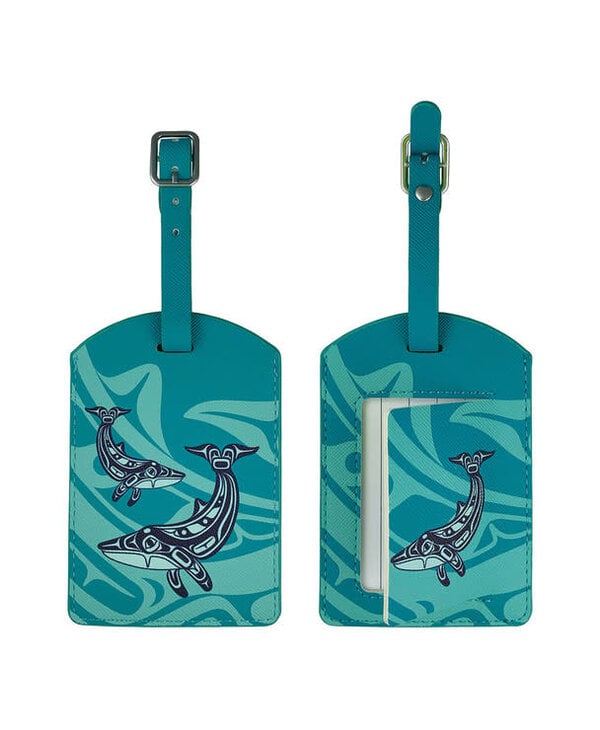 Luggage Tag - Humpback Whale by Gordon White