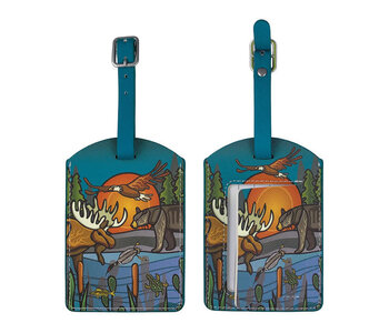 Luggage Tag - All My Relatives by Storm Angeconeb