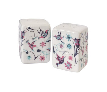 Salt & Pepper Shaker Set - Hummingbirds by Nicole LaRock