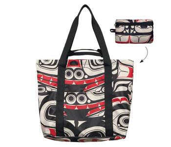 Packable Tote - Matriarch Bear by Morgan Asoyuf