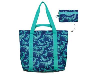 Packable Tote - Humpback Whale by Gordon White