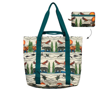 Packable Tote - All My Relatives by Storm Angeconeb,