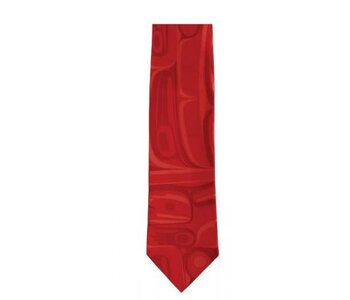Kelly Robinson Raven Transforming  Silk Boxed Tie