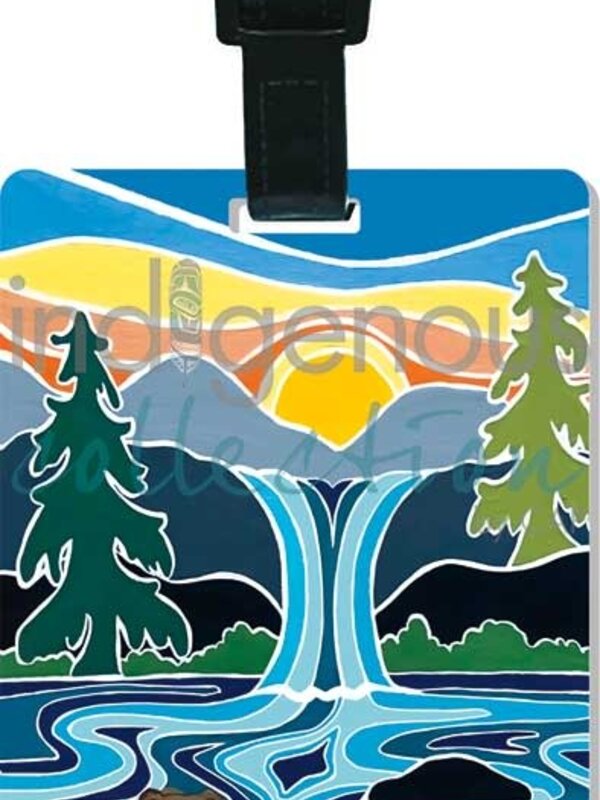 Luggage Tag One Last Swim by Shelley Davies