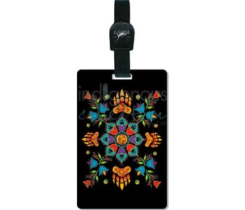 Luggage Tag Revelation by Tracey Metallic
