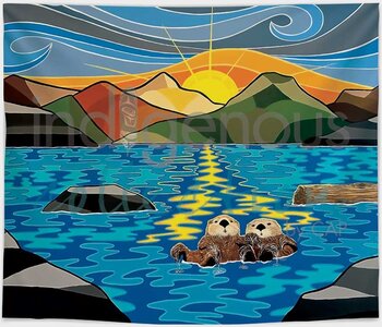 50" x 60" Fleece Blanket It's a Real Thing by Shelley Davies