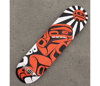 Size 8.0 Skateboard Deck - Sun Man by Crystal Worl