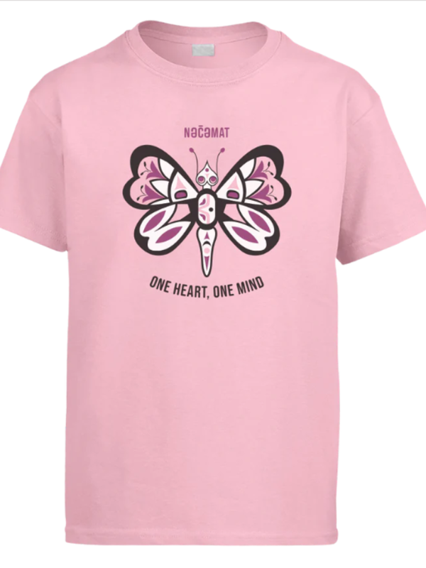 Adult 2025 Pink Shirt - One heart one mind by Kadence Lanahamats George