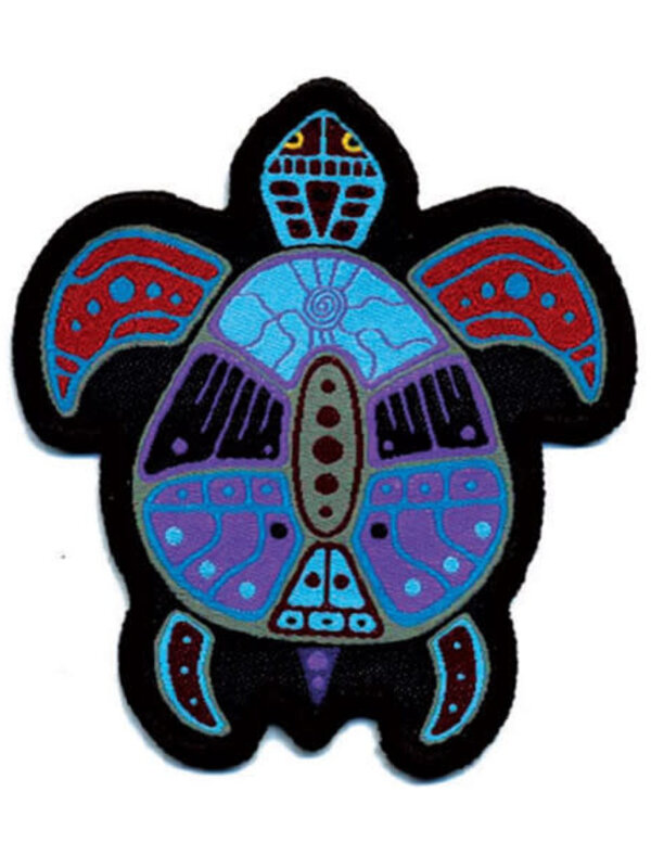 Small Embroidered Patch - Turtle by Jason Adair